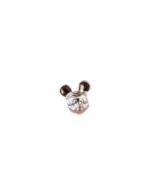 Berloque Mickey em Prata 925 – Charme, Alegria e Magia para Sua Pulseira
