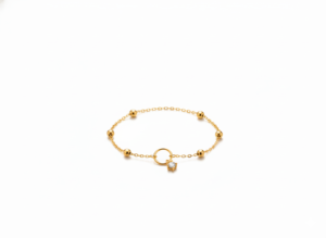 PULSEIRA BOL PEDRAS GOLD