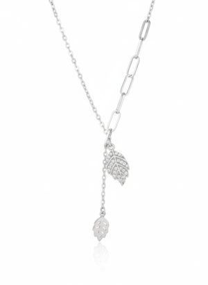 CORDÃO GRAVATA FOLHA