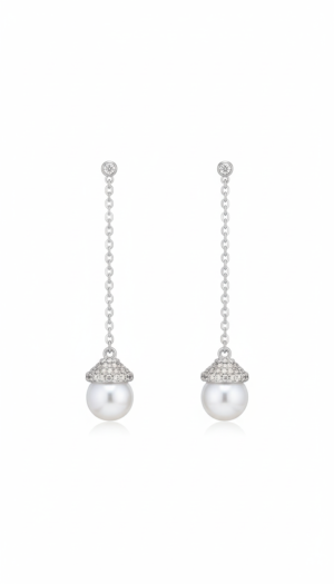 BRINCO PÉROLA RÓDIO