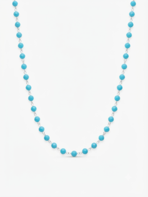 CHOCKER BOLINHAS AZUIS SEMI JÓIAS