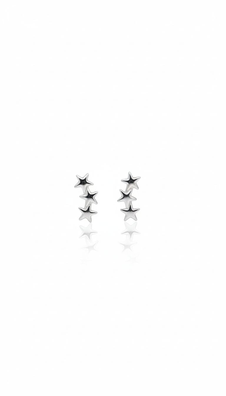 BRINCO TRÊS ESTRELAS SEMI JÓAS