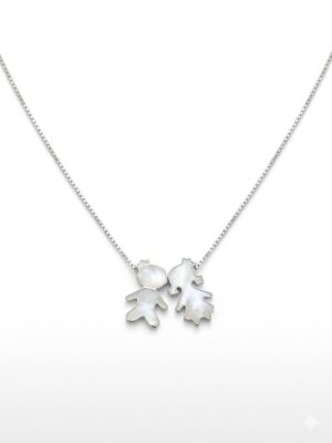 CORDÃO FILHOS DUPLO MADRE PÉROLA