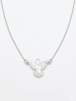 CORDÃO ESPÍRITO SANTO EM MADRE PÉROLA