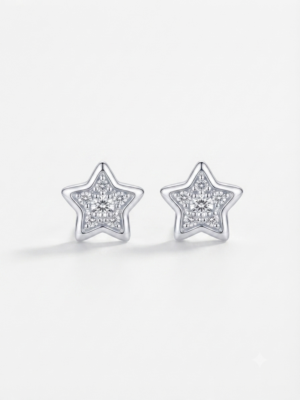 BRINCO ESTRELA SEMIJOIA