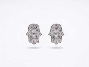 BRINCO MÃO DE HAMSA SEMIJOIA