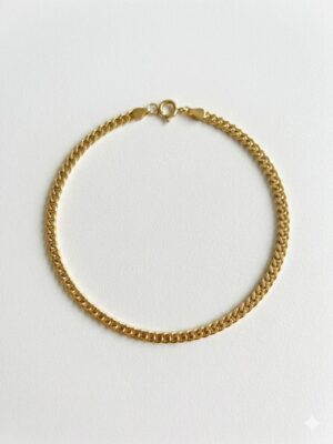 PULSEIRA GRUMET CUBAN GOLD