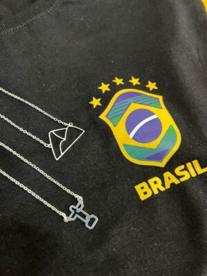 ESCAPULÁRIO RIO DE JANEIRO SEMIJOIA